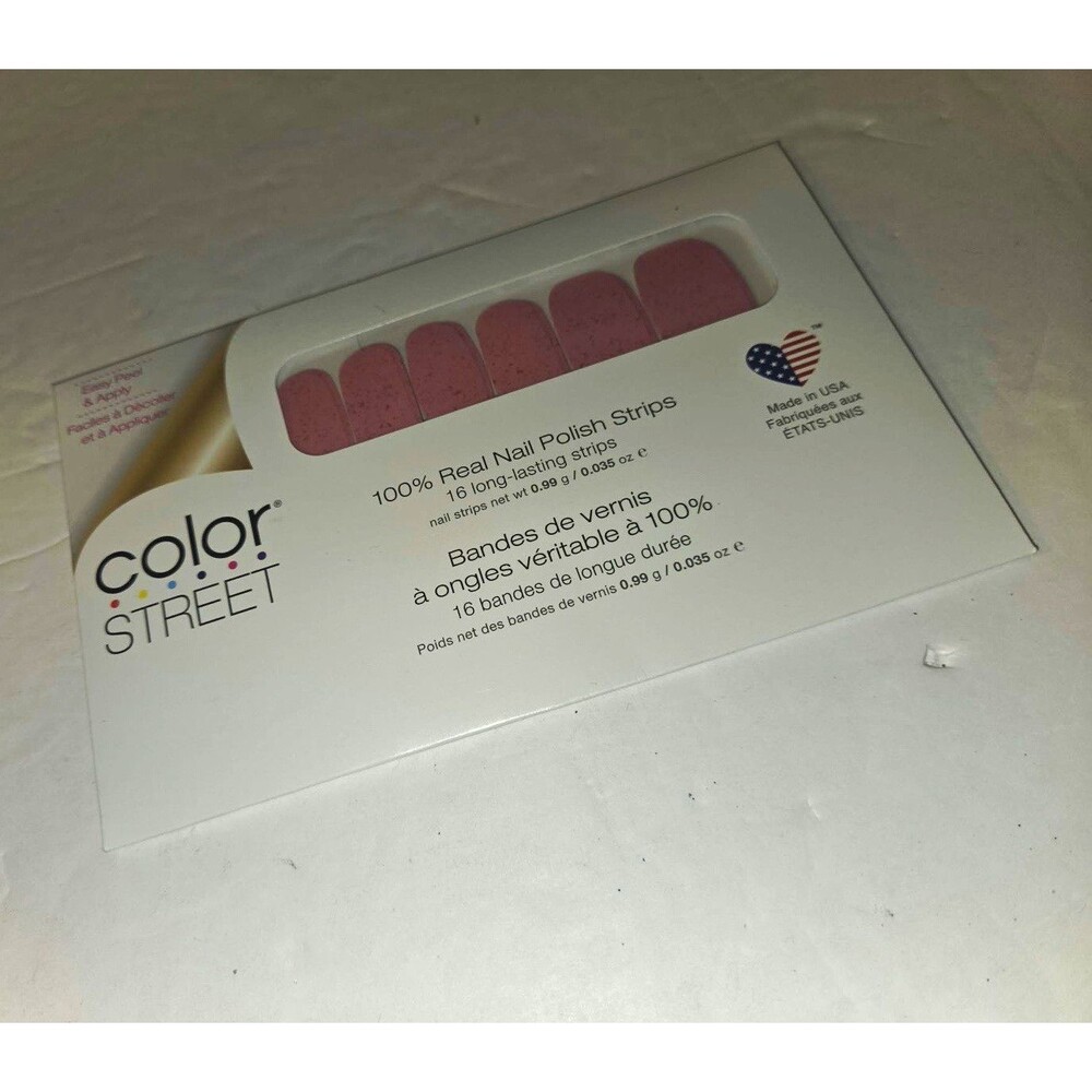 Color Street Unicorn Jewel Pink Shimmer Nail Polish Strips FMC924-A00113 0.035oz